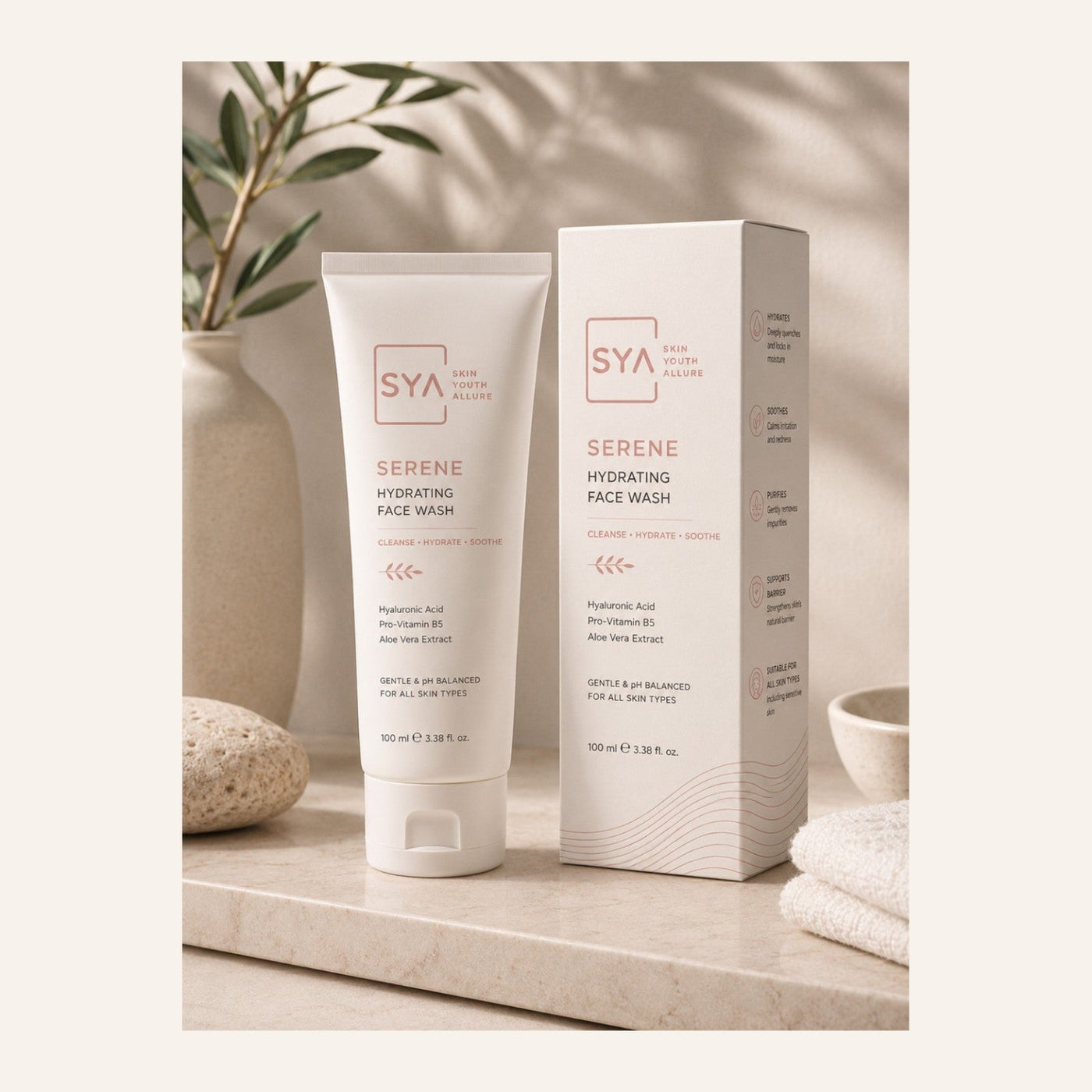 SYA Serene Hydrating Face Wash